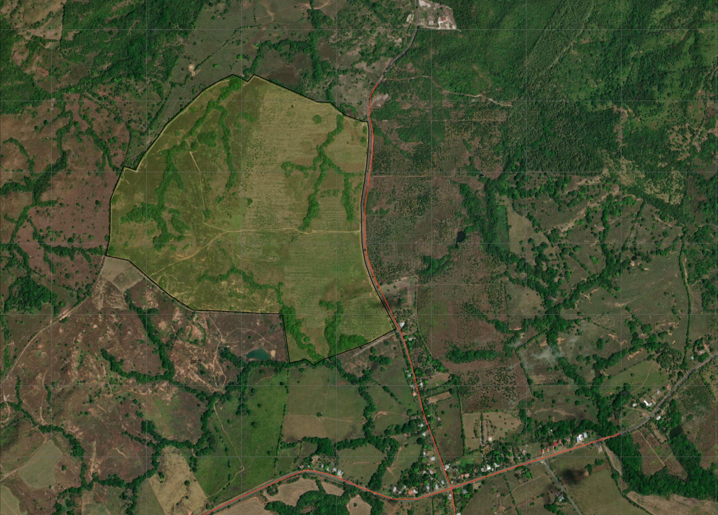 Imagen 2 – vista satelital de Aclita I